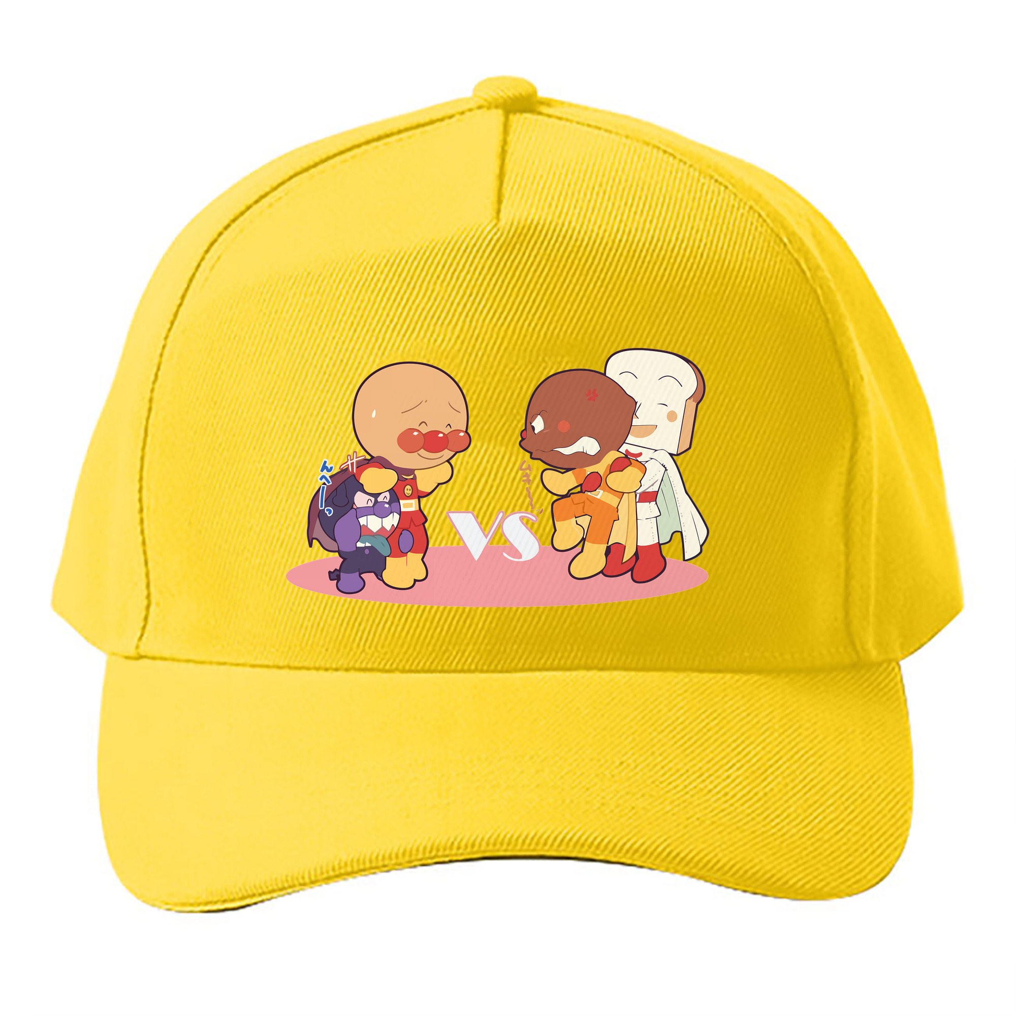 （画像用） アンパンマン Anpanman ベースボールキャップ 綿100％ 男女兼用 帽子 スポーツ